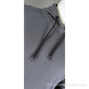 Heren Crew Neck Sweatshirt met lange mouwen met hoodie